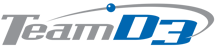 Team D3 Logo - Light Gray - header